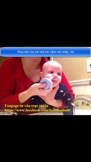 Dụng Cụ Y Tế Hút Mũi, Rửa Mũi Cho Bé