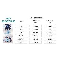 (có sẵn) Đồ bơi liền cho bé trai hình cá mập
