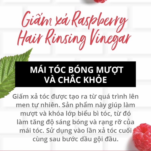 (Hàng mới về) Dấm / Giấm xả rinsing vinegar Yves Rocher | BigBuy360 - bigbuy360.vn