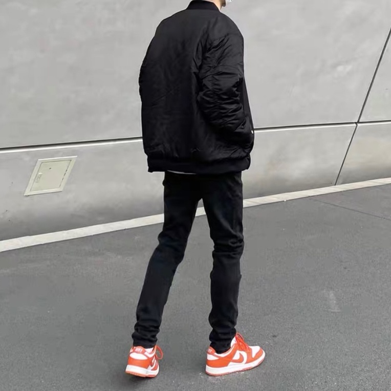 Quần jean nam đen hàn quốc - quần bò nam co giãn phong cách