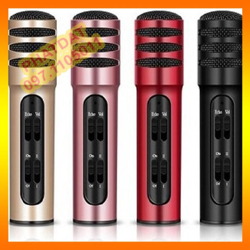 Mic Thu Âm C7 Trên Điện Thoại, Laptop, Ipad - Micro Karaoke, Livestream Hay