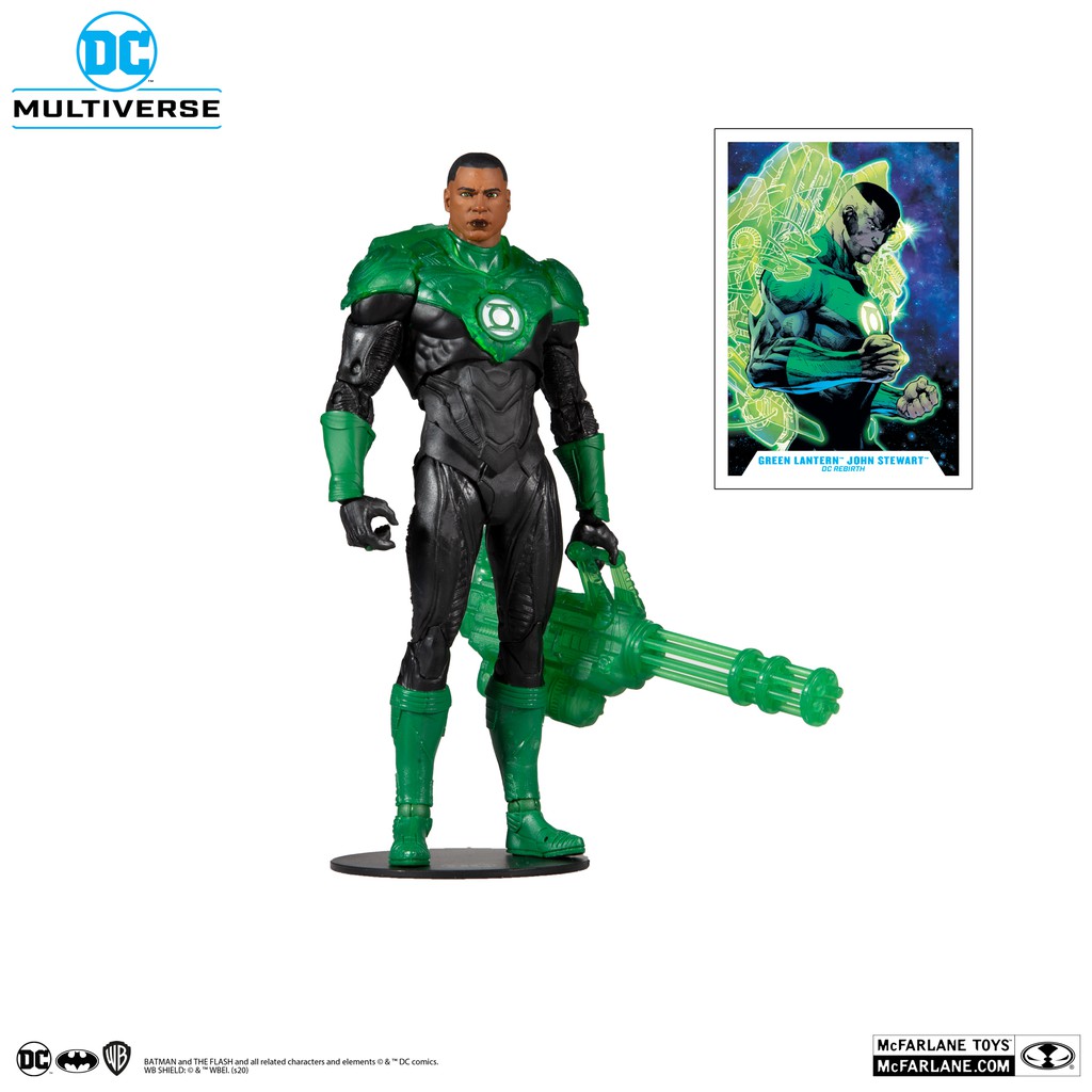 Mô hình McFarlane 🦇 DC Multiverse 7-inch 🦇 Green Lantern John Stewart