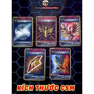 Set Odin 5 thẻ Advent - Kích thước CSM - KamiShop - Kamen Rider Card