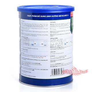 Sữa bột Metacare số 1 900g date 2/2020