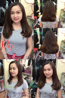 Tóc kẹp cụp đủ dáng