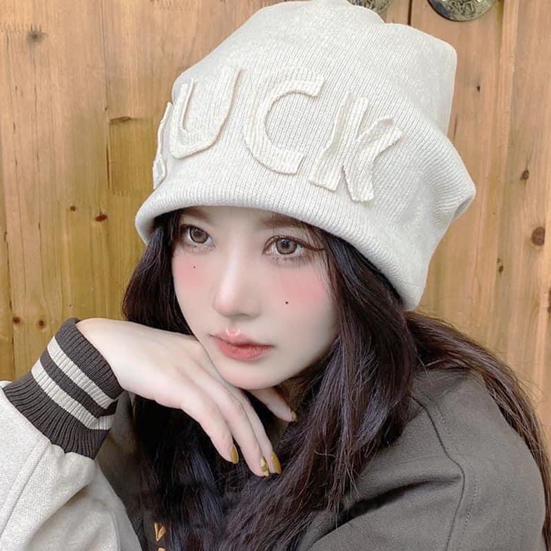 Mũ len LUCK xịn xò