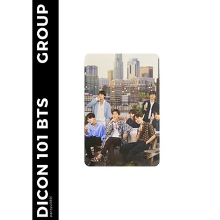 Thẻ bo góc/ card bo góc bts | tạp chí dicon 101 card | hàng chính hãng