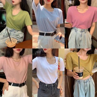 Áo thun giấy tay lỡ HARI phông Unisex nữ Cotton oversize streetwear form rộng HR01