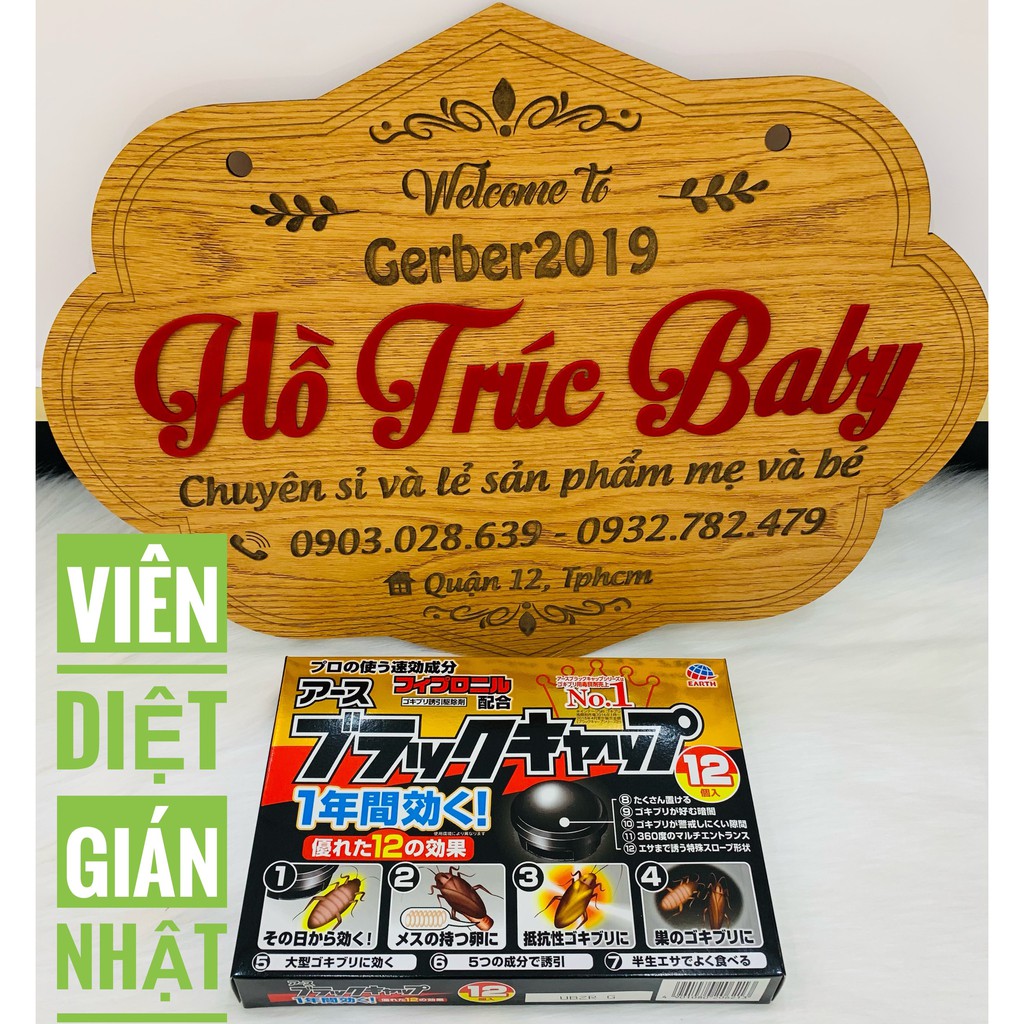 THUỐC DIỆT GIÁN – ĐUỔI GIÁN CỦA NHẬT BẢN