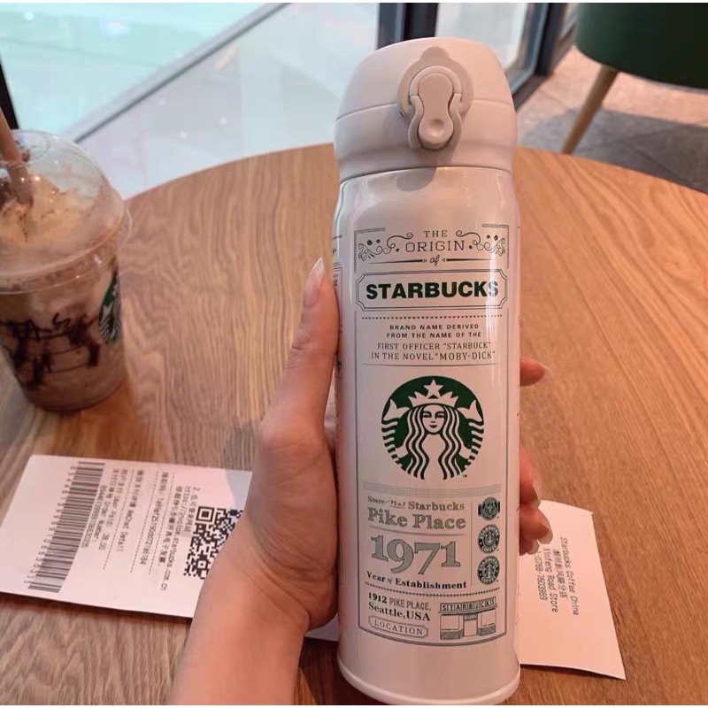 Bình giữ nhiệt STARBUCKS X THERMOS Korea 1971 Dung tích ̀500ml