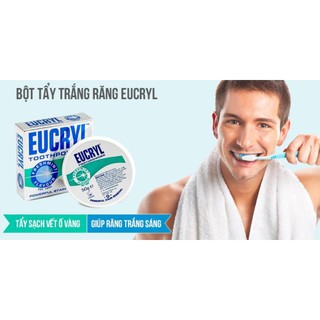 Bột Tẩy Trắng Răng Eucryl Tooth Powder 50gr