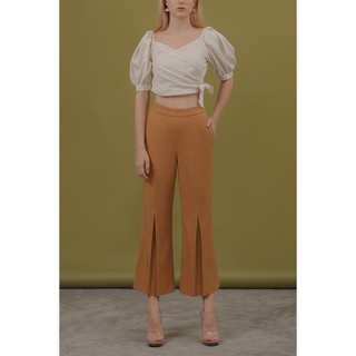 Quần Ống Loe Xẻ Tà Lilya 01PAN2105