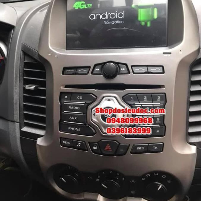 Màn hình Android 9 inc cắm sim 4G cho Ford Ranger XLS 2014-2017 .