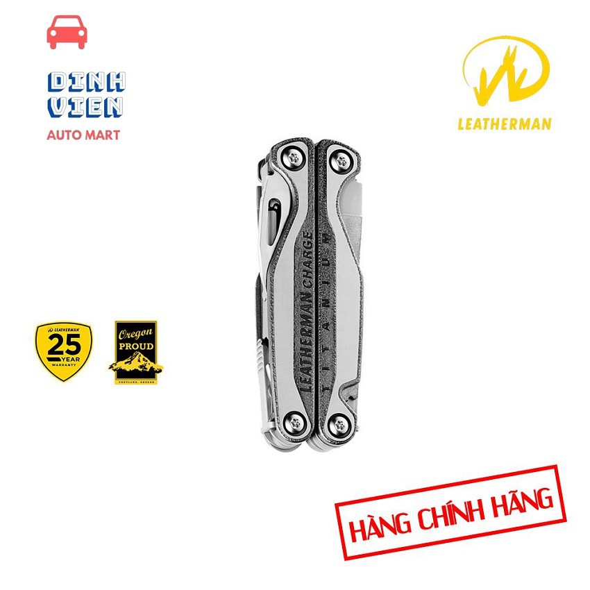 [ CAO CẤP] Kìm Đa Năng Leatherman Charge TTi 19 Tools CHARGE® TTI 19 TOOLS Khoá an toàn cho mọi chức năng