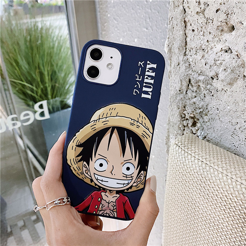 Ốp Lưng Tpu Mềm Họa Tiết Hoạt Hình One Piece Cho Iphone 12 11 Pro Max 7 8 Plus Iphone X Xs Max Xr Se 2020