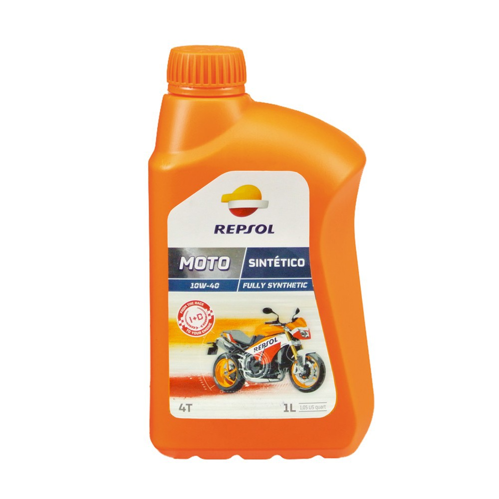 Nhớt tổng hợp cao cấp xe số Repsol Moto Sintetico 4T 10W40 1L