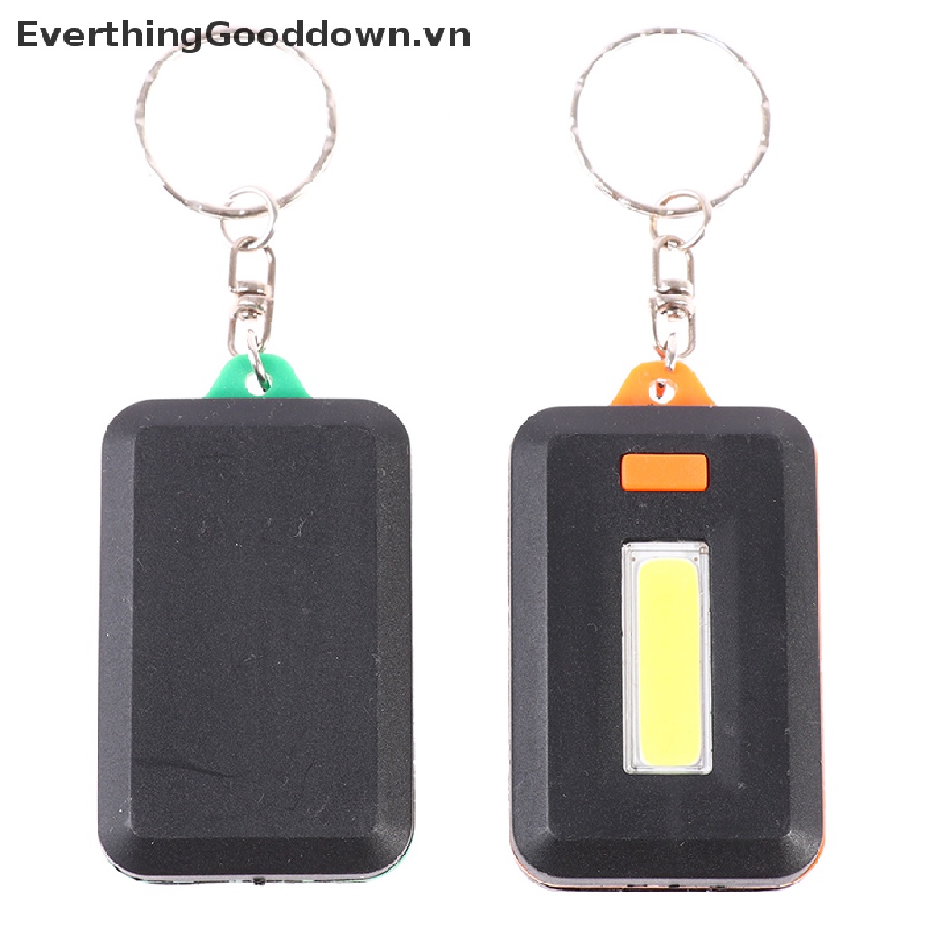 Everthinggood Đèn Pin LED COB 3 Chế Độ Kèm Móc Khóa Bỏ Túi Tiện Lợi