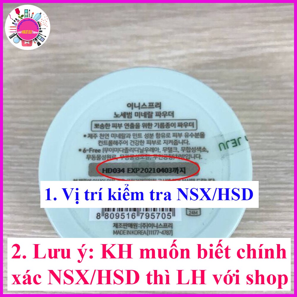 PHẤN PHỦ KIỀM DẦU INNISFREE NO SEBUM MINERAL POWDER | BigBuy360 - bigbuy360.vn