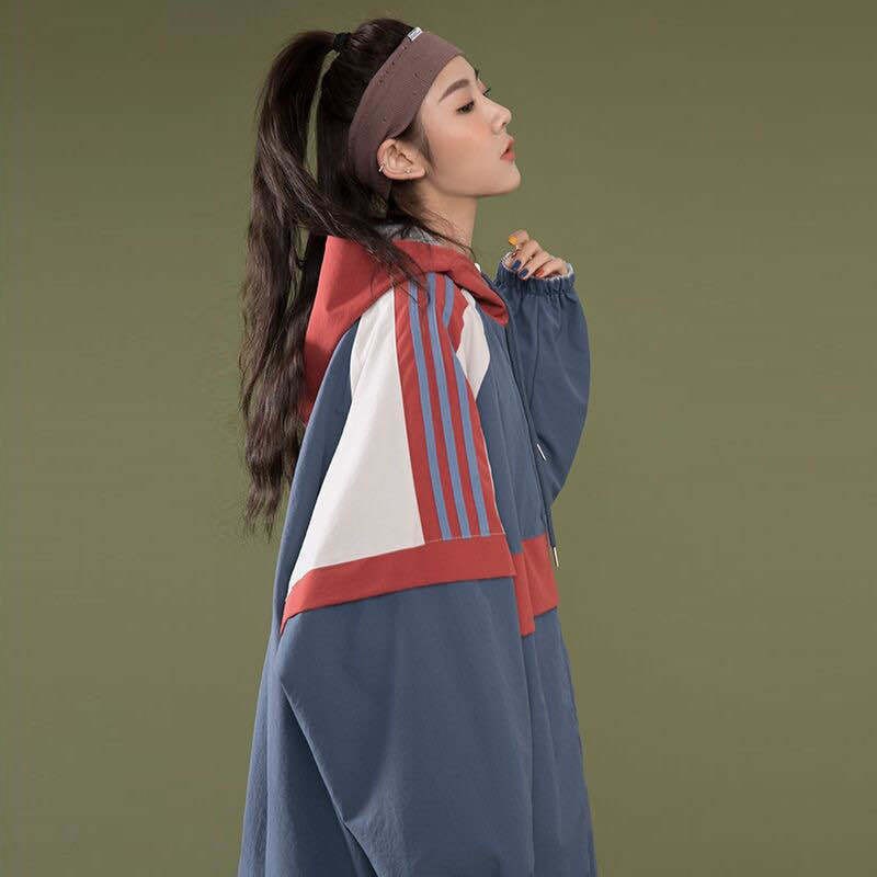 Áo Khoác Thể Thao Hai Mặt Có Nón Phong Cách Rockmagic 2020 Cho Nữ | BigBuy360 - bigbuy360.vn