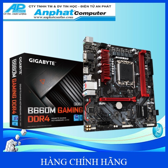 Bo mạch chủ main Gigabyte B660M GAMING DDR4 LGA 1700 - Hàng Chính Hãng - Bảo hành 36 tháng
