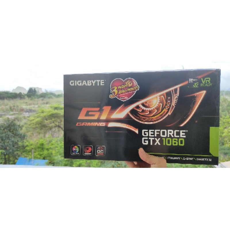 VGA GIGABYTE GV-N1060G1 GAMING-3GD (GeForce GTX 1060)
