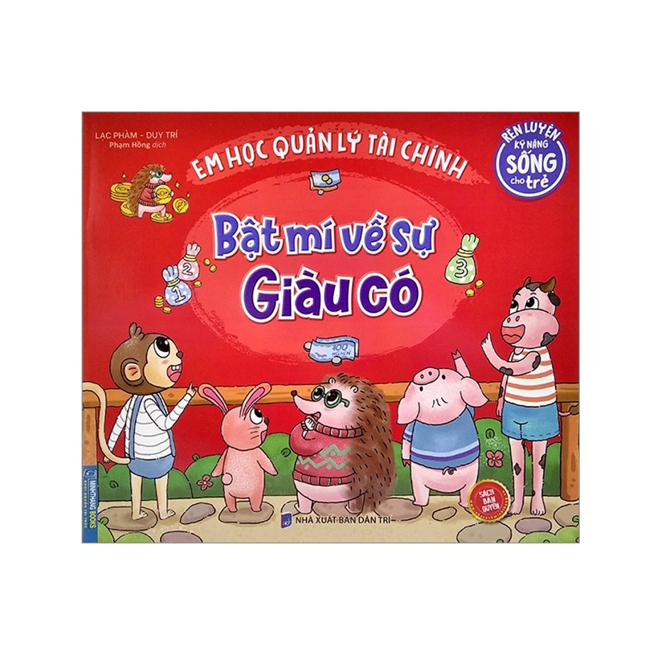 Sách -  Combo Rèn Luyện Kỹ Năng Sống Cho Trẻ - Em Học Quản Lý Tài Chính (6 cuốn)