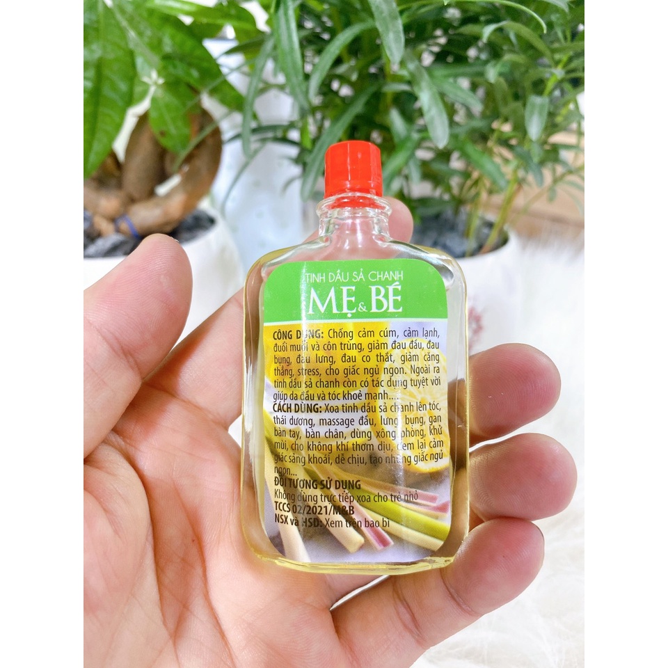 Tinh dầu sả chanh Mẹ và Bé