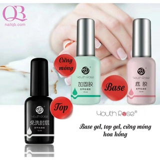 Bộ 3 Base ,Top,Cứng Móng Hoa Hồng