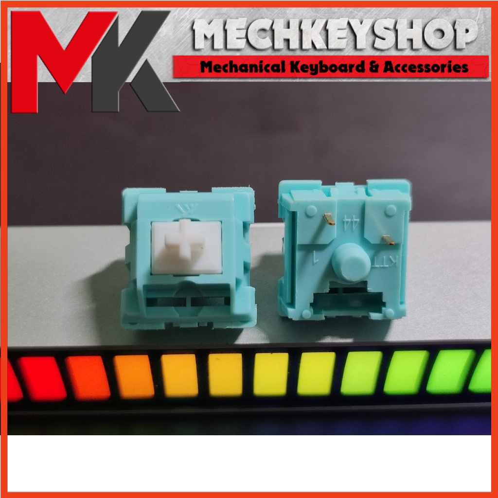 Combo 10 Công tắc bàn phím cơ Switch KTT Mint Linear 55g