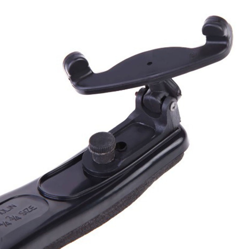 Gối Tựa Vai 3/4 4/4 Bằng Cao Su Màu Đen Có Thể Điều Chỉnh Độ Cao Cho Đàn Violin