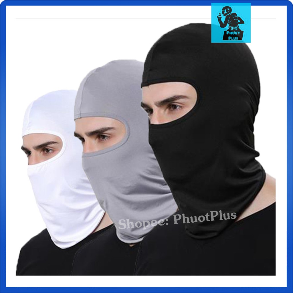 Khăn trùm đầu ninja cao cấp - Vải mềm mại thoáng khí co dãn 4 chiều và thấm hút mồ hôi nhanh