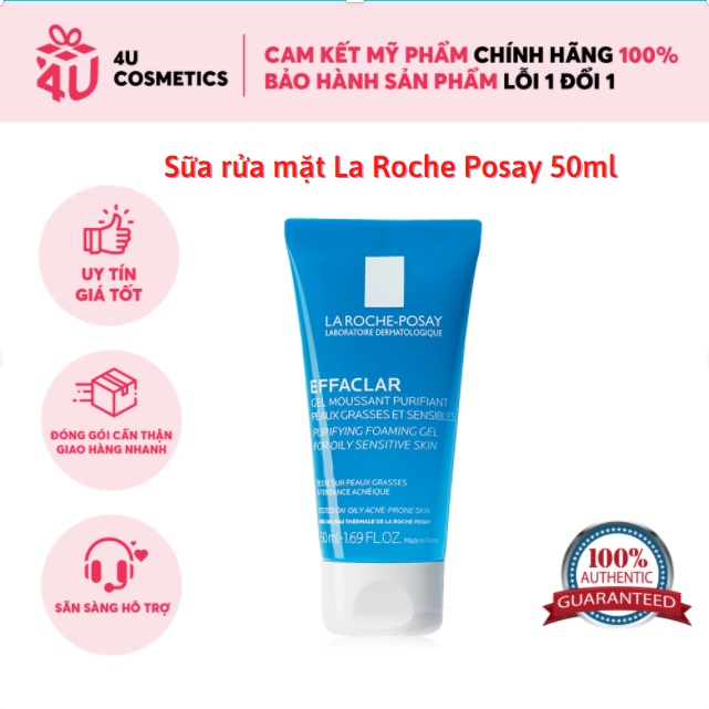 Sữa Rửa Mặt La Roche Posay Effaclar Purifying Foaming Gel