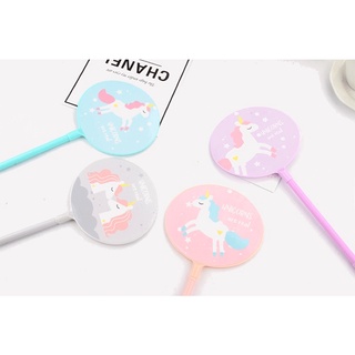 A14 Bút mực quạt hình kì lân Unicorn