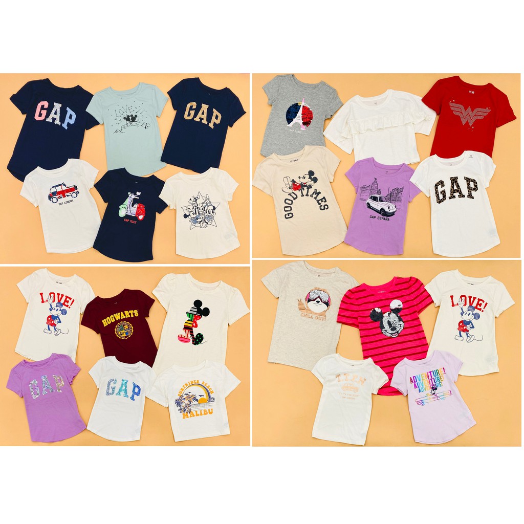 * Mã H317: Áo thun bé gái kim sa lật + in hình. Việt Nam xuất xịn. HÀNG DATE MỚI 2020