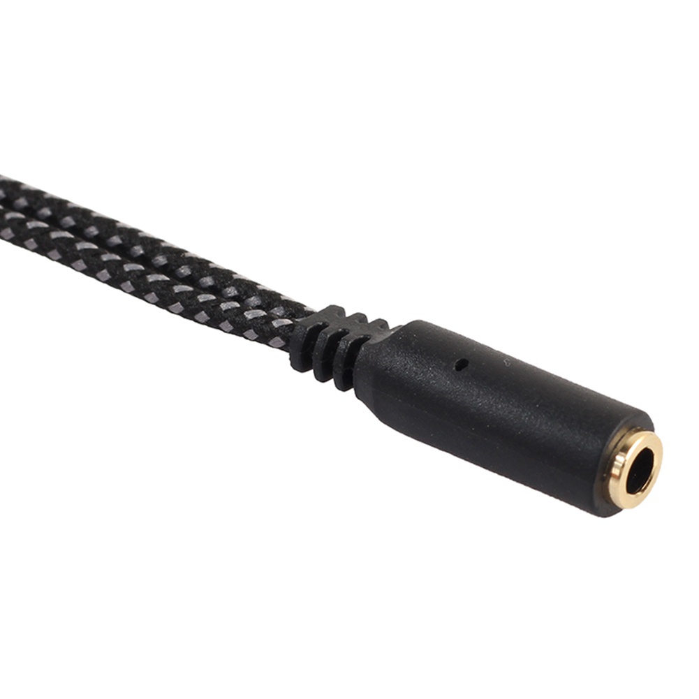 Dây Cáp Âm Thanh Chia 2 Đầu Cắm 3.5mm Sang 1 Ổ Cắm Cho Tai Nghe