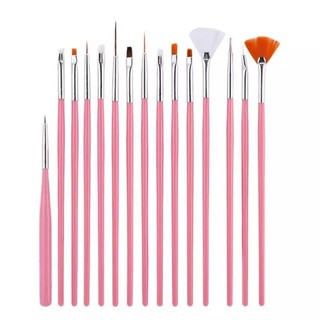 Bộ 15 cây bút vẽ cọ trang điệm