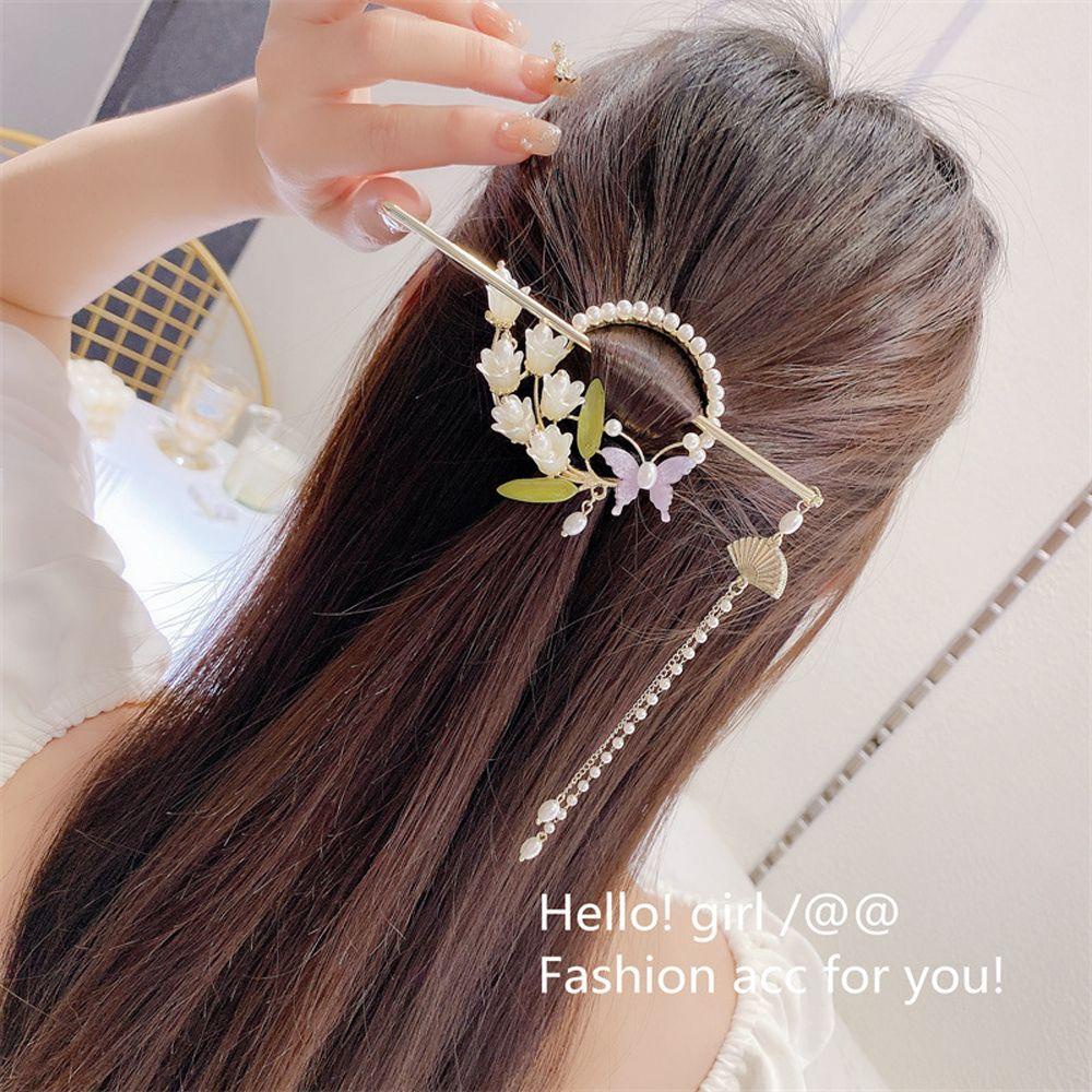 Trâm Cài Tóc Bằng Hợp Kim Phong Cách Trung Hoa Tinh Tế WMES15H Cho Nữ