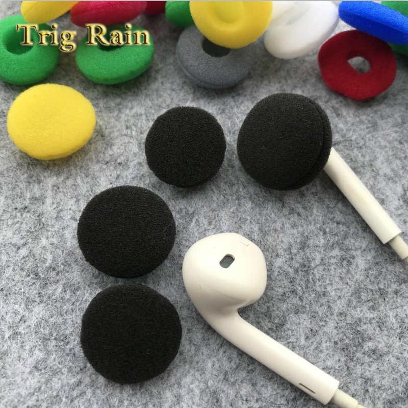 [1 Cặp] Mút bông lọc âm bọc tai nghe earbuds (mút nhỏ) Giúp Êm Tai &amp; Tăng Âm Bass