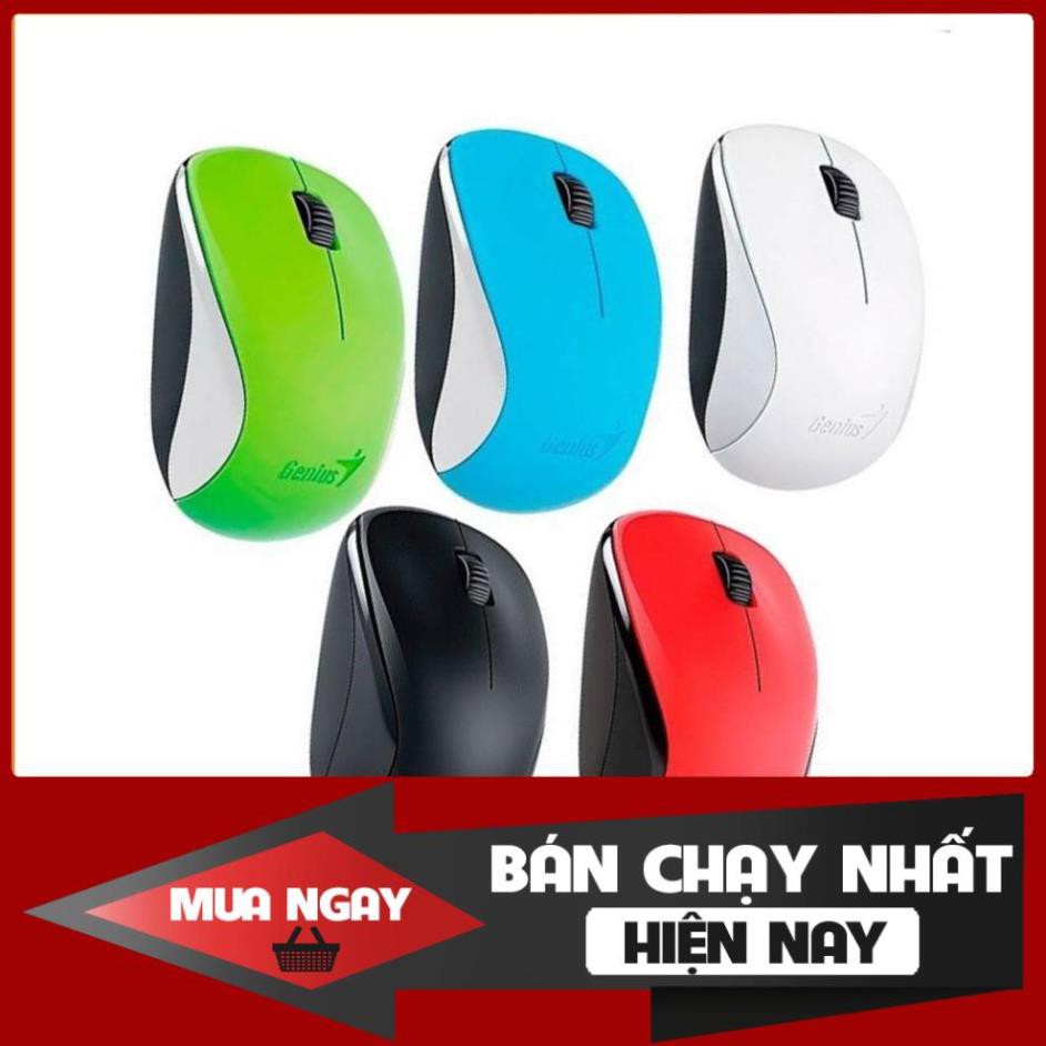 Chuột Không Dây Genius NX-7000 (Đen,Xanh, Đỏ, Trắng) - Chính hãng