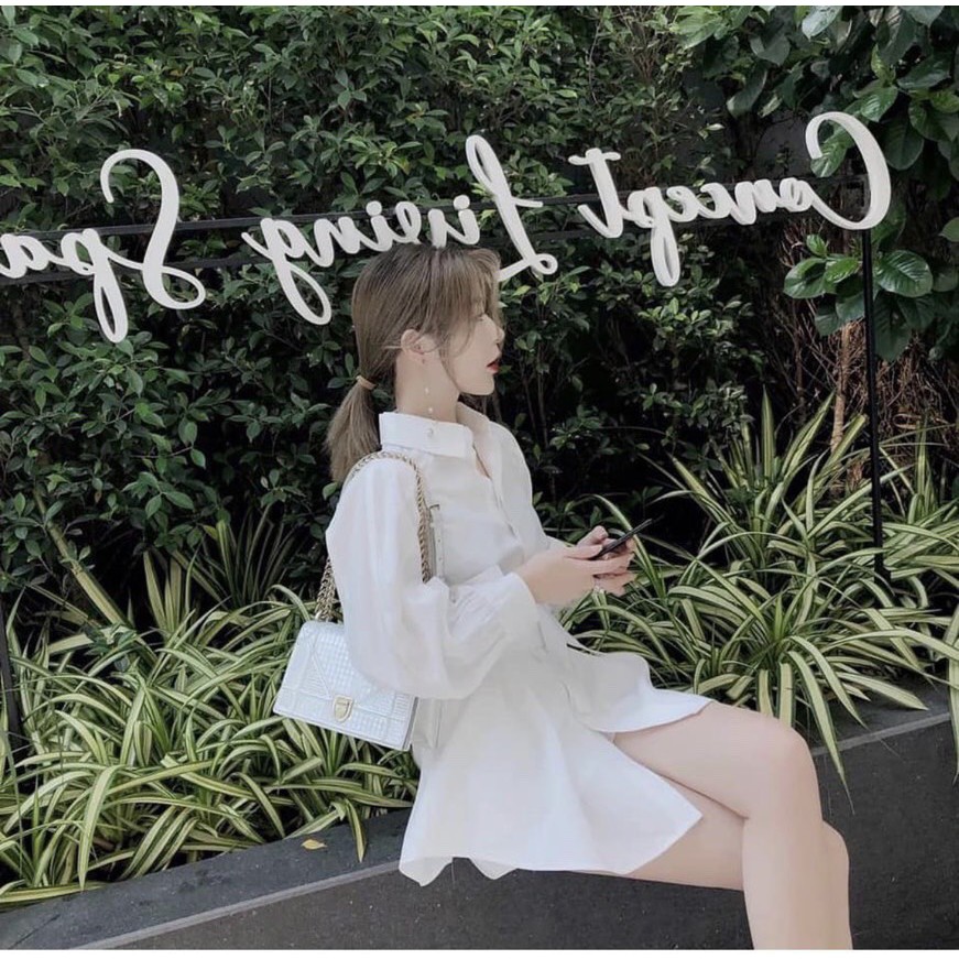 [Mã FATHANG5 giảm 10K đơn 50K] SET SOMI TAY DÀI THẮT EO KÈM SHORTS | BigBuy360 - bigbuy360.vn