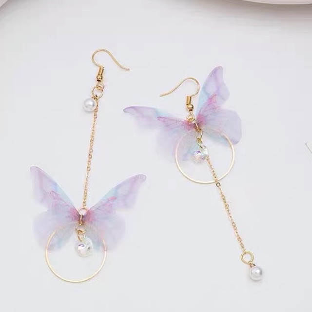 Khuyên tai dáng dài nữ tính cổ trang - Maben