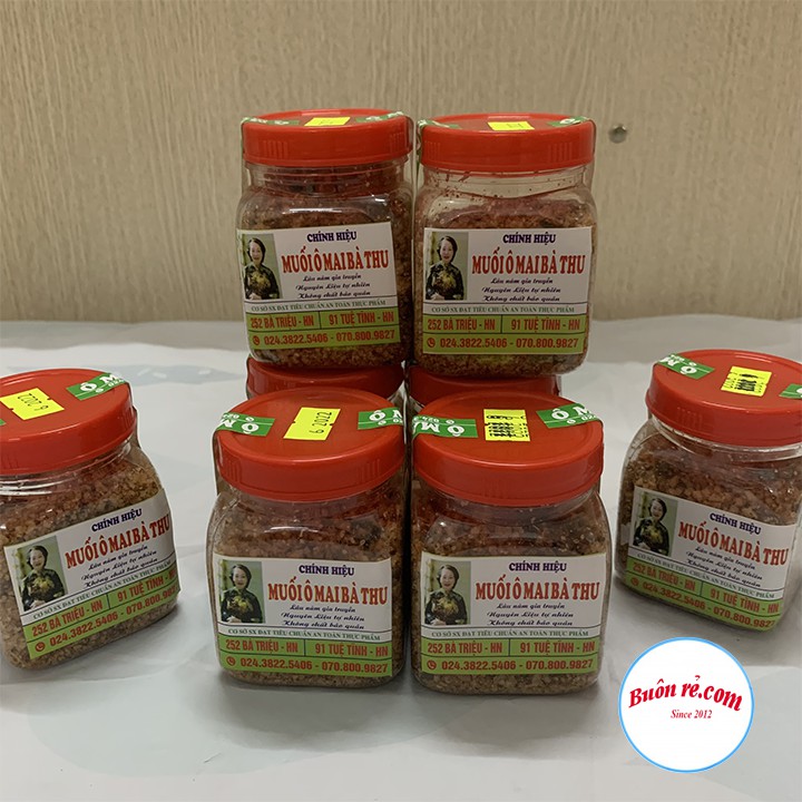 Muối Ô Mai Bà Thu Chính Hiệu 100gr – Chấm Hoa quả siêu ngon - 00005