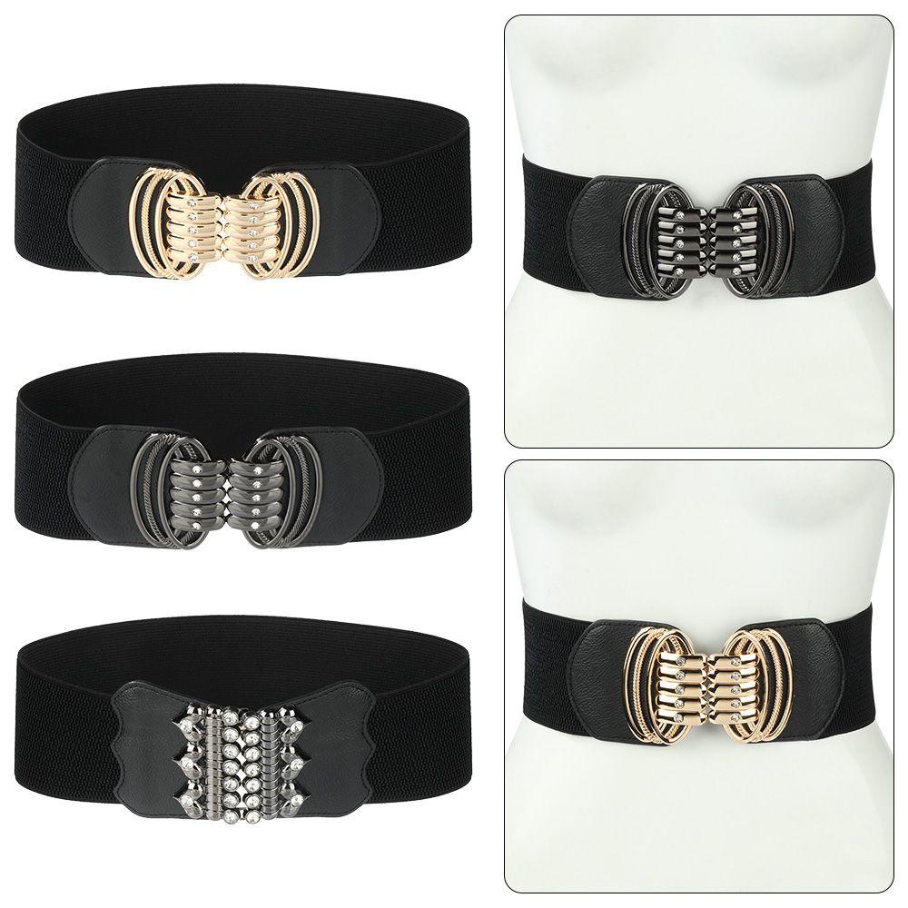 Thắt Lưng Bản Rộng Co Giãn Chất Lượng Cao Thời Trang Mùa Hè Cho Nữ