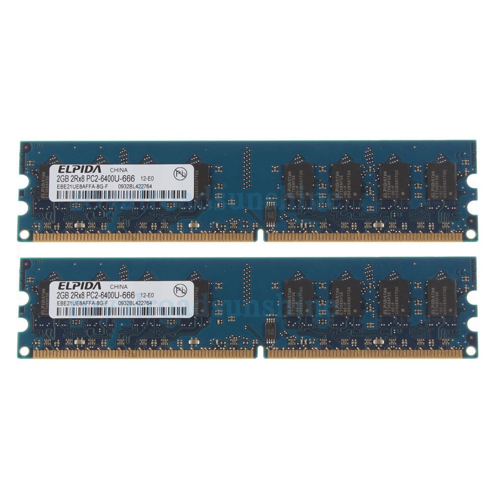 Ram máy tính DDR3 2GB Bus 1333 MHz | Hàng bóc máy.