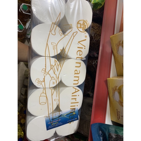 Bịch giấy vệ sinh viet nam Ảirlines loại đẹp