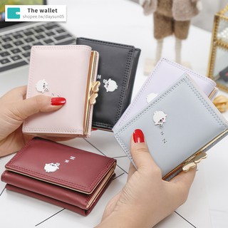 Ví Ngắn Đựng Tiền Xu Kiểu Hoạt Hình Dễ Thương