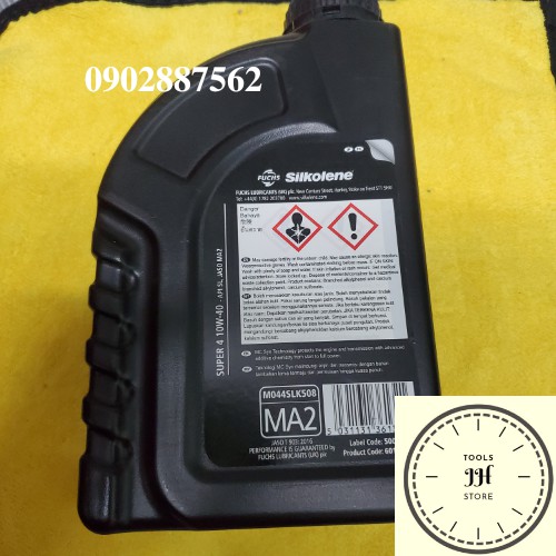 Nhớt xe máy Fuchs Silkolene Super 4 10W40 1 lít