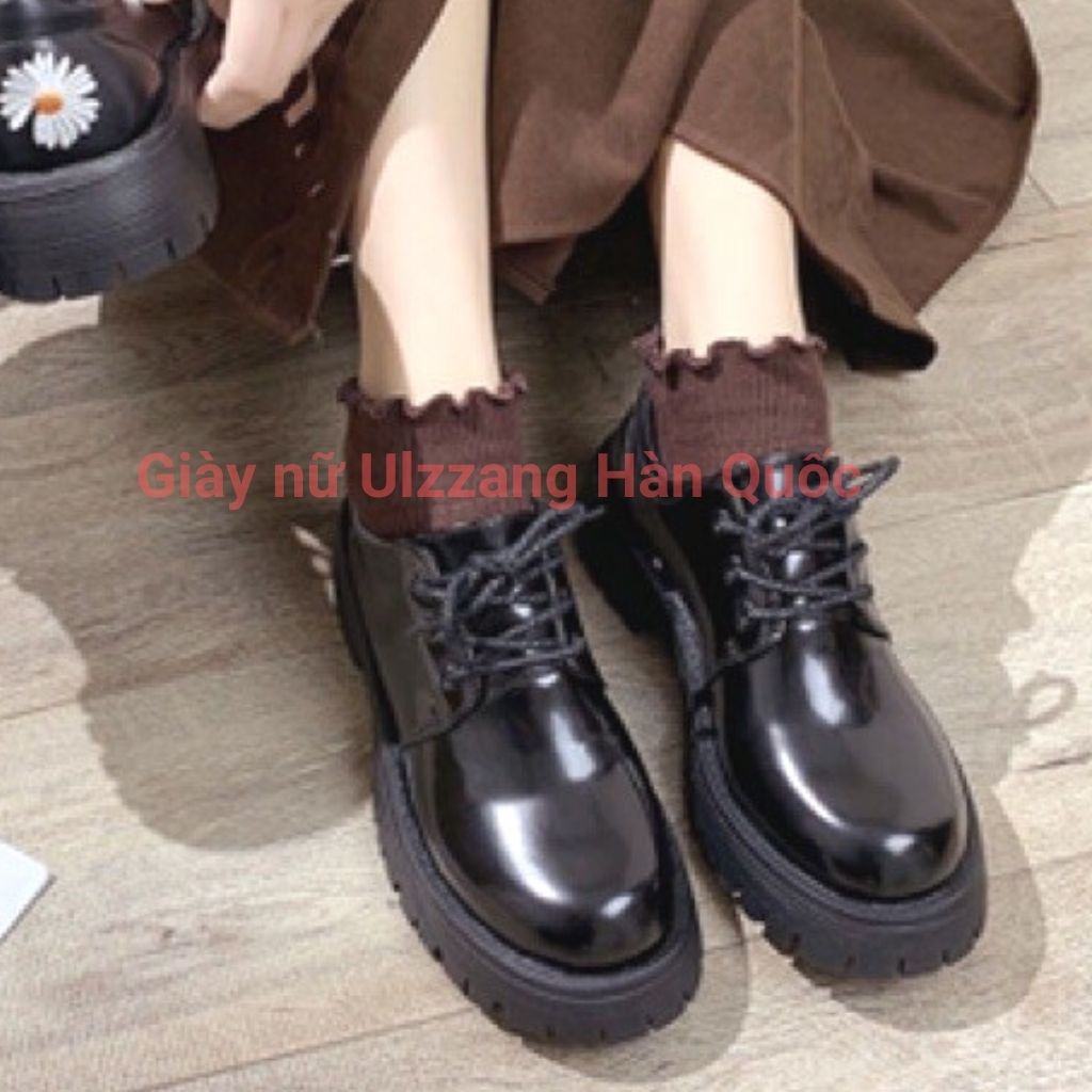 CÓ SẴN Giày HOA CÚC TRẮNG ulzzang hàn quốc có sẵn ảnh thật