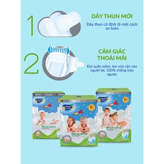 Tã dán Sun And Moon Soft Care size S78/M68/L58/XXL28, 1 bịch