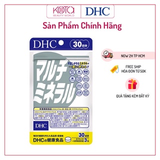 Thực phẩm bảo vệ sức khỏe dhc multi minerals